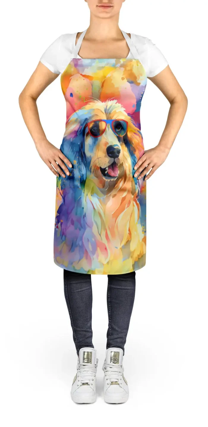 Afghan Hound Hippie Dawg Apron - Image 2