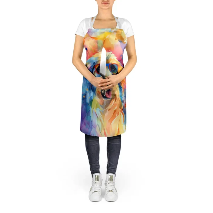 Afghan Hound Hippie Dawg Apron - Image 5