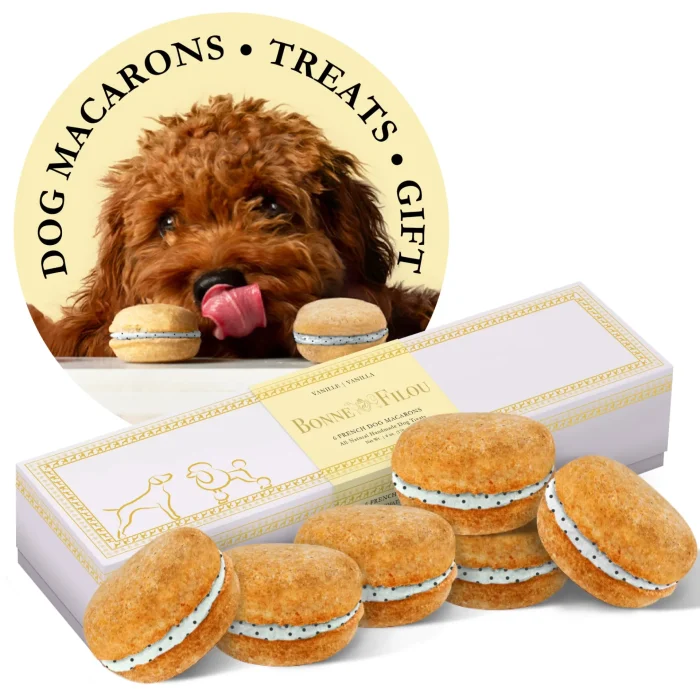 Dog Macarons (Box of 6) - Image 3