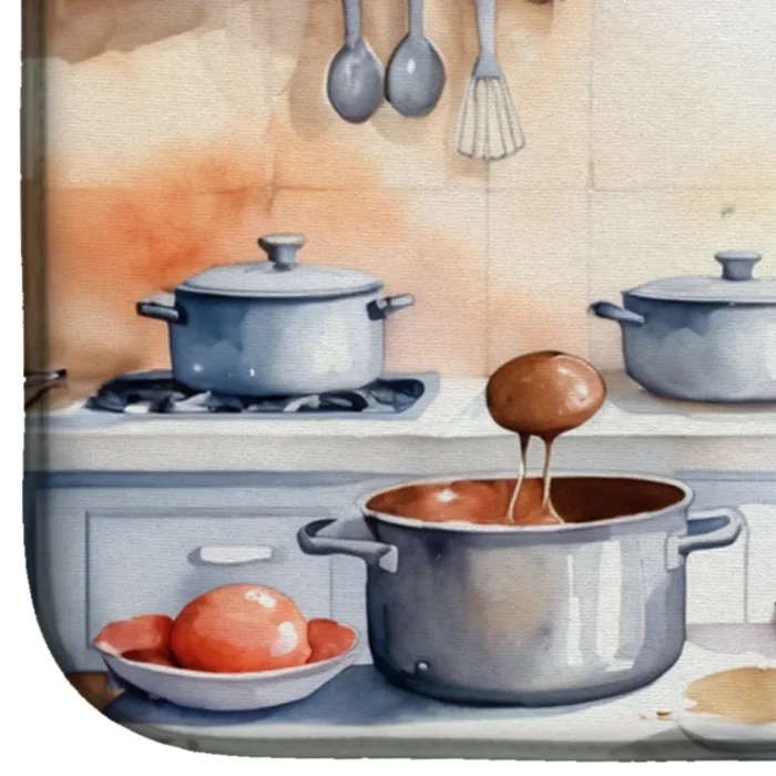 Labradoodle The Chef Dish Drying Mat - Image 4