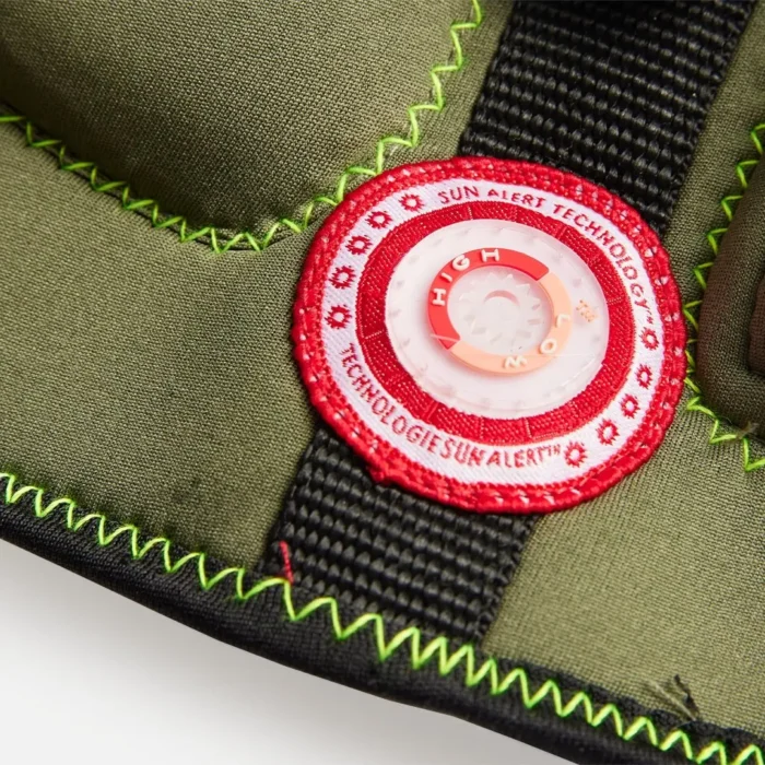 Khaki Neoprene Dog Life Jacket Safe & Stylish Buoyancy Vest - Image 3